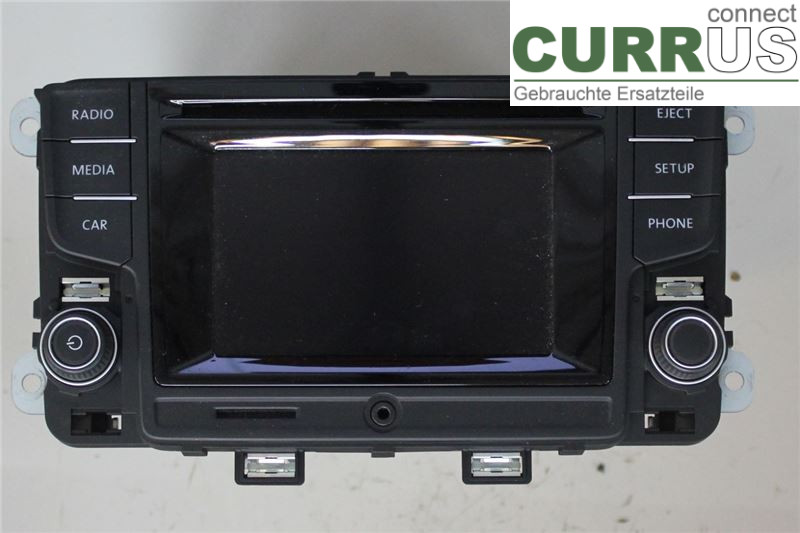 VW POLO       10-17 Radio CD / panneau multimédia 6C0035869F 1,2TSI