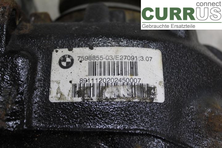 BMW 3 E90/91 SED/TOU 05-12 Differential 33107566170 N47-D20C