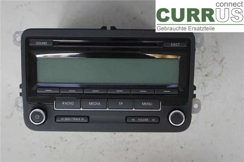 VW GOLF VI     09-13 Radio CD / Multimedia panel 1K0057187AX 1.6TDI/CAYC