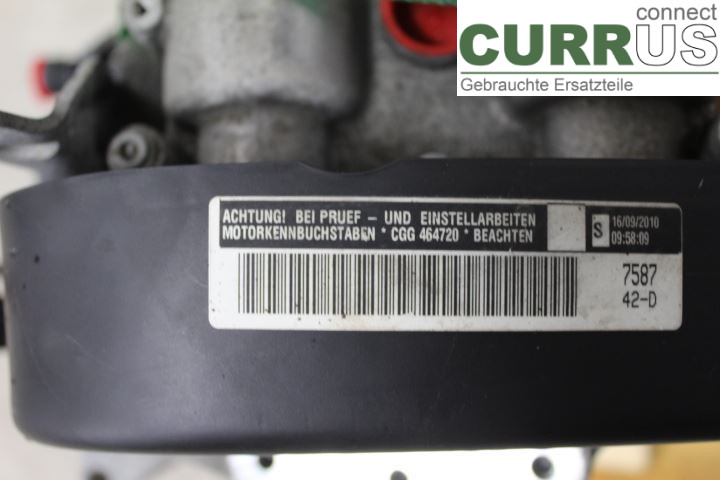VW POLO       10-17 Silnik 036100098QX 1,4