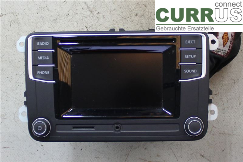 VW CADDY  11-15 Radio CD / Multimedia panel 1K8035150D DFSF