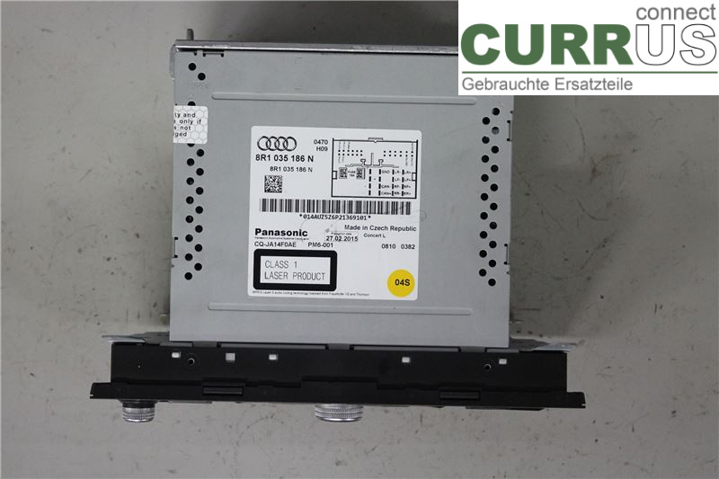 AUDI A5  07-16 Radio CD / Multimedia panel 8R1057186NX CNHA