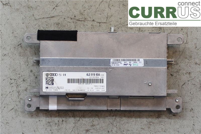 AUDI A6/S6     05-11 Monitor 4L0919604 CAGB