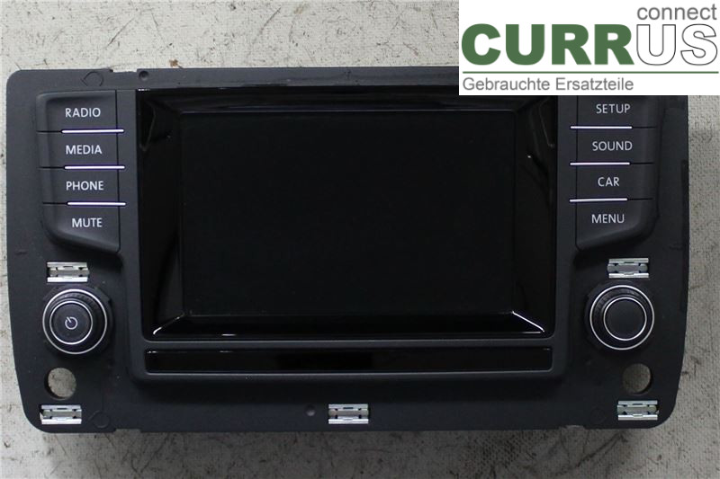 VW GOLF / E-GOLF VII   13-20 Radio CD / panneau multimédia 5G0919605 CPVB