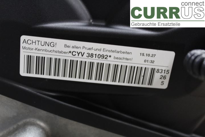 VW GOLF / E-GOLF VII   13-20 Moteur 04E100035CX CYVB