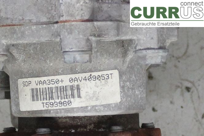 VW PASSAT  11-14 Distributionsgearkasse 0AV409053AF 2.0 TDI/CFGB