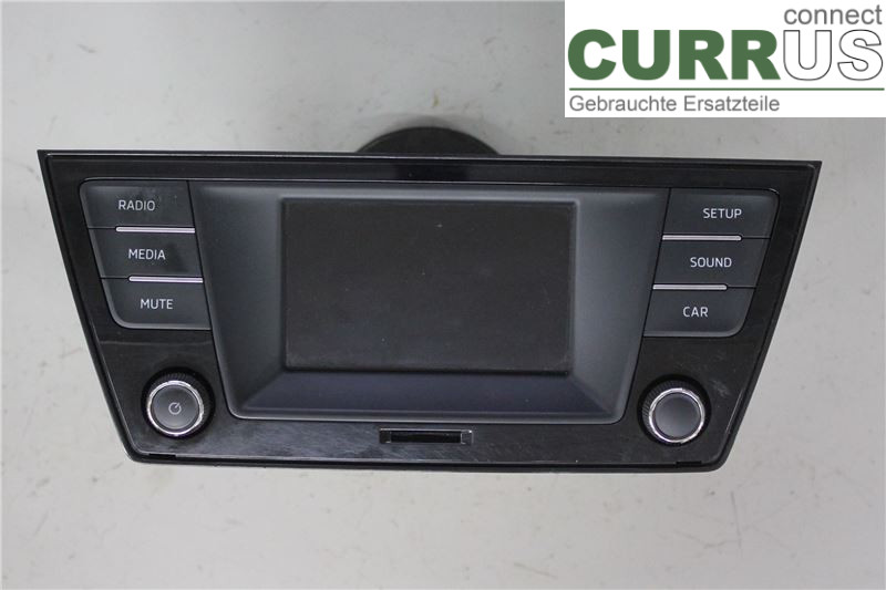 SKODA FABIA  15- Radio CD / Multimedia panel 6V0035867C CUSB