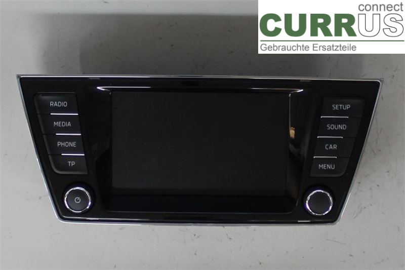 SKODA FABIA  15- Radio CD / multimediepanel 6V0919604 CJZC