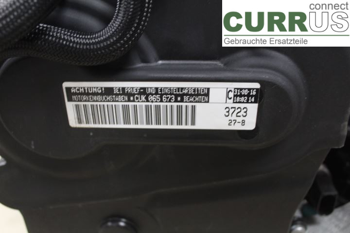 VW PASSAT  15-19 Silnik 04E100034NX CUKC