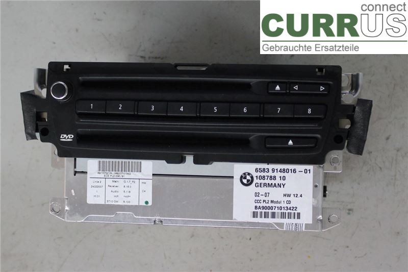 BMW 3 E92/93 Cou/CAB 05-14 Radio CD / Multimedia panel  M57-TU2D30