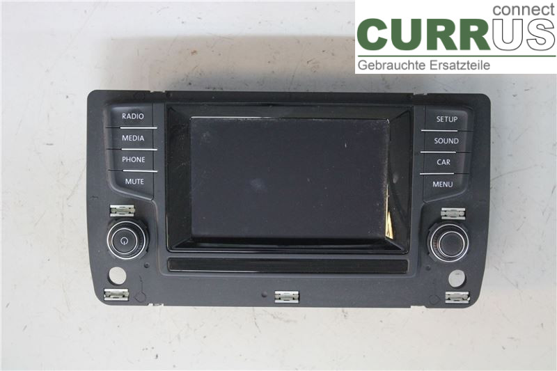 VW GOLF / E-GOLF VII   13-20 Radio CD / panneau multimédia 5G0919605 1.2 TSI/CJZA