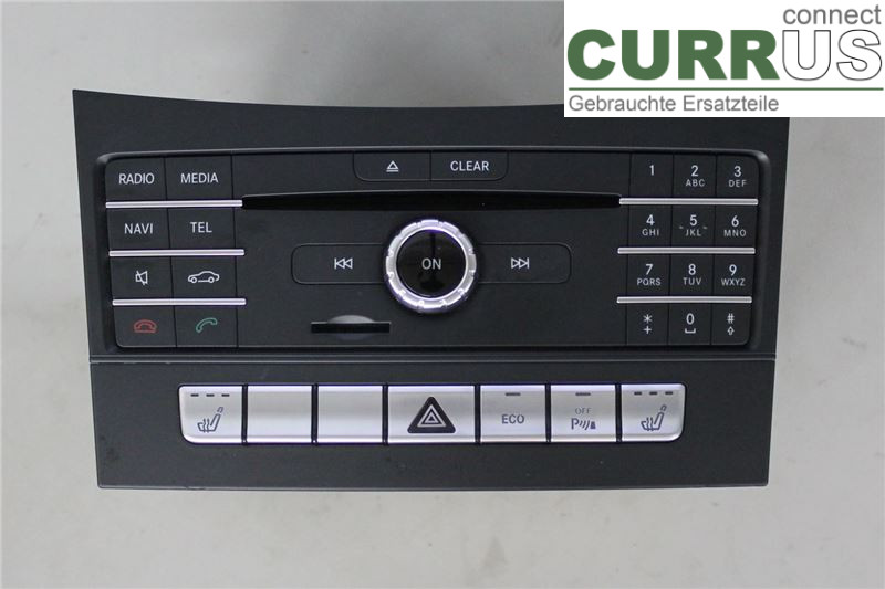 MB CLS-KLASS (C218/X218)   11-17 Radio-CD-/Multimedia-Panel A2189005607 OM642.852