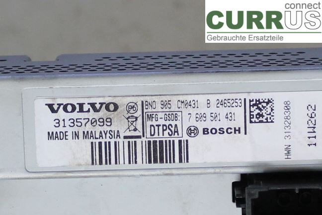 VOLVO V60  11-13 Monitor  1.6 D/D4162T