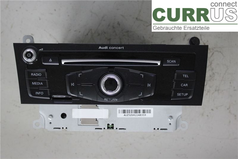 AUDI A5  07-16 Radio-CD-/Multimedia-Panel 8R1057186NX CJED