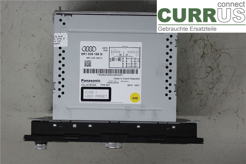 AUDI A5  07-16 Radio-CD-/Multimedia-Panel 8R1057186NX CJED