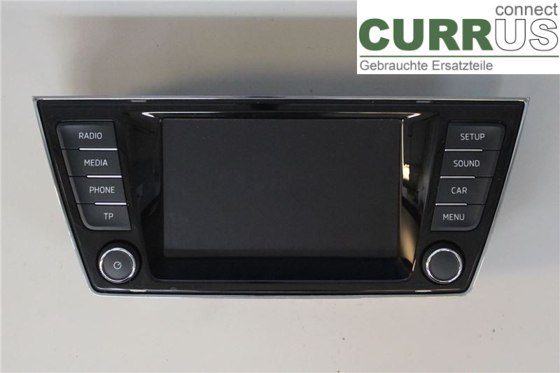 SKODA FABIA  15- Radio CD / multimediepanel 6V0919604 CJZC
