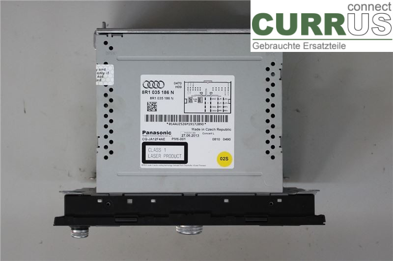 AUDI A5  07-16 Radio CD / Multimedia panel 8R1035186NX CDUC