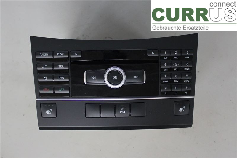 MB E-KLASS COUPE/CAB(C207) 09-17 Radio CD / Multimedia panel A2129004910 OM651.911