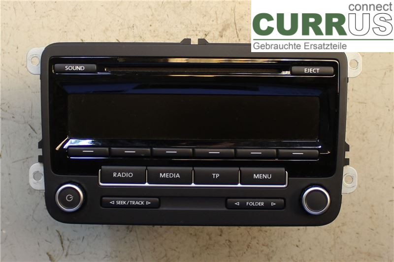 VW GOLF VI     09-13 Radio CD / Multimedia panel 1K0057187NX CAYC