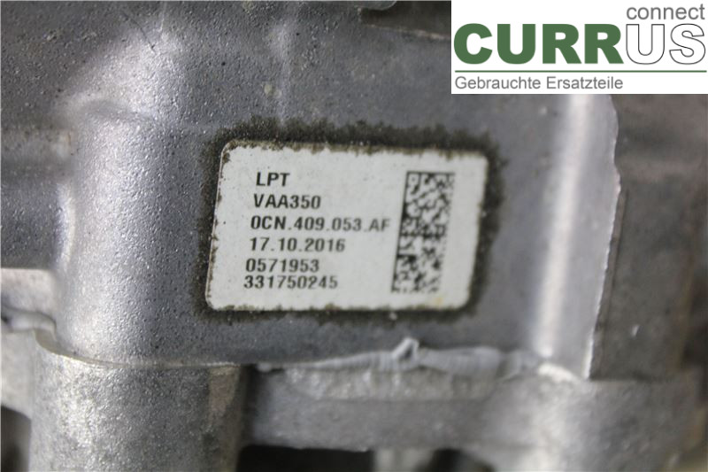 VW GOLF / E-GOLF VII   13-20 Verteilergetriebe 0CN409053AF CJXC