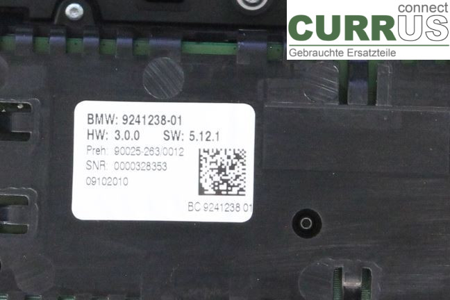 BMW F10/F11/F18  09-17 Radio CD /Multimediapanel  525D/N57.D30A