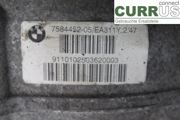 BMW F10/F11/F18  09-17 Dyferencjał 33107584453 525D/N57.D30A