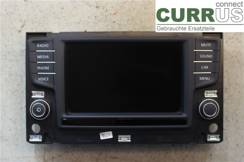 VW GOLF / E-GOLF VII   13-20 Radio CD / panel multimedialny 3G0919605B CYVB