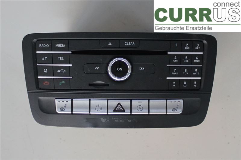 MB B-KLASS (W246/W242)  12-19 Radio CD / Multimedia panel A2469007718 M270.920