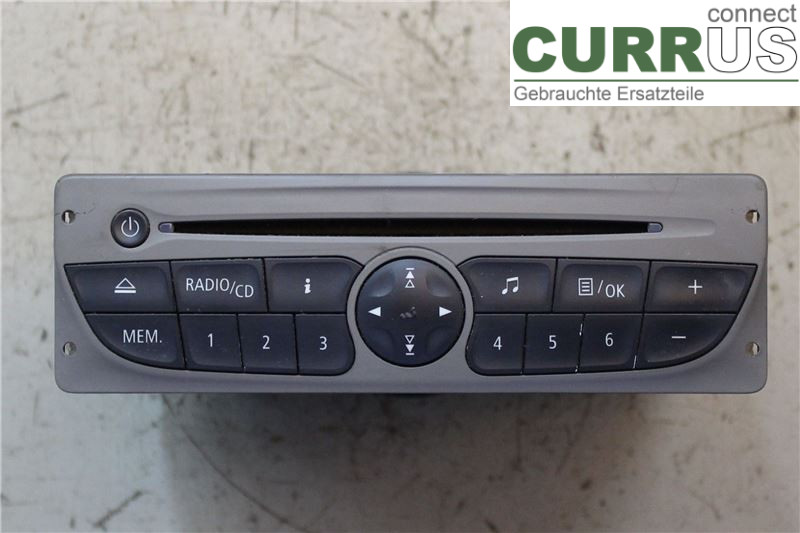 RENAULT KANGOO II  08-14 Radio CD / Multimedia panel  K9K-800