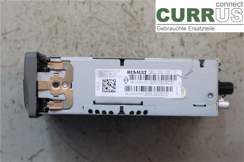 RENAULT KANGOO II  08-14 Radio CD / Multimedia panel  K9K-800