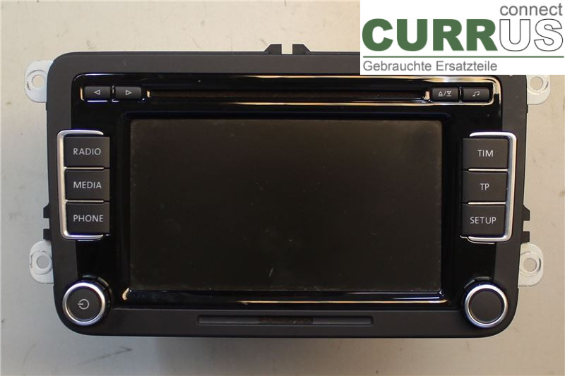 VW PASSAT  11-14 Radio CD /Multimediapanel 3C8057195FX CFGB
