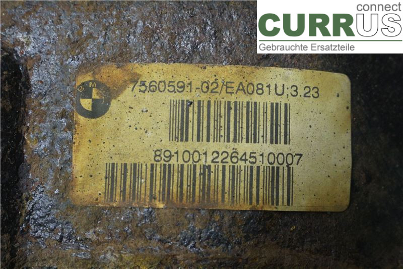 BMW 5 E60/61 Sed/Tou 02-10 Differential 33107560592 N47-D20C