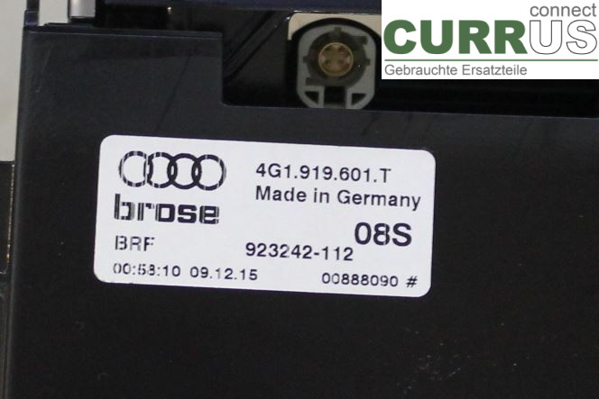 AUDI A6/S6 4G   11-18 Monitor  CNHA