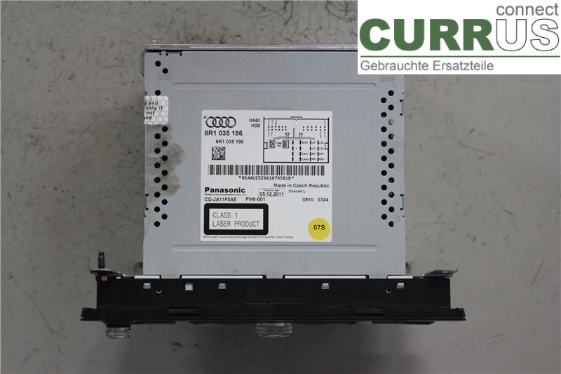 AUDI A5  07-16 Radio CD / Multimedia panel 8R1057186X CJEB