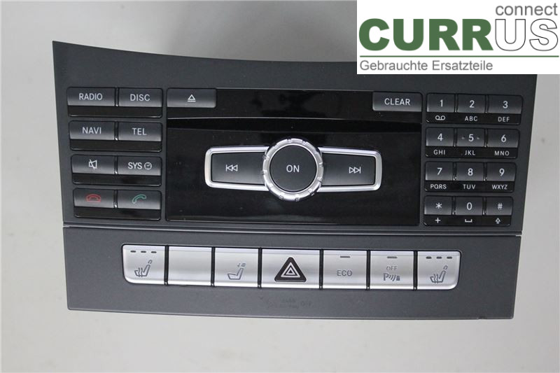 MB CLS-KLASS (C218/X218)   11-17 Radio-CD-/Multimedia-Panel A2129008524 OM651.924