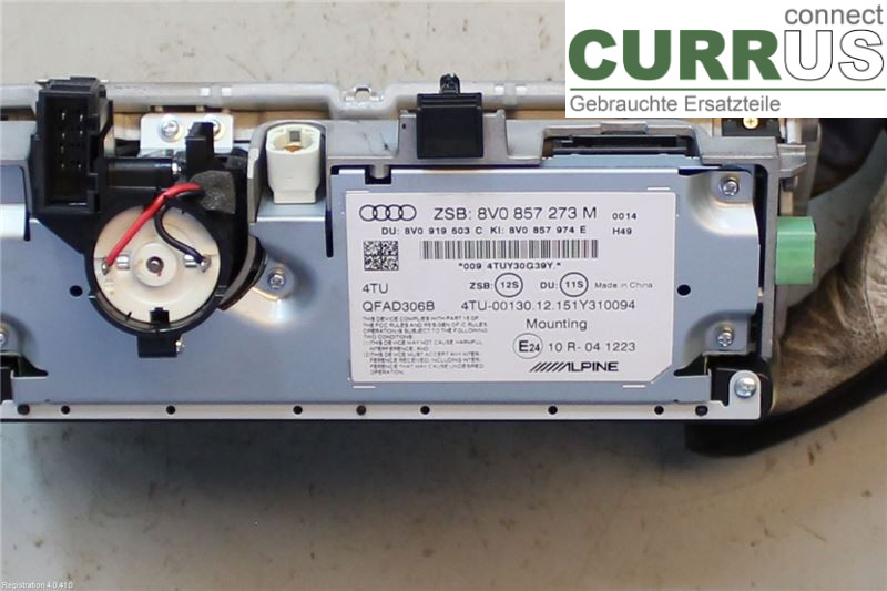 AUDI A3/S3 8V  13-20 Monitor 8V0857273M CRLB