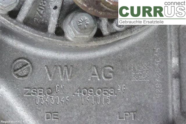 VW PASSAT  15-19 Distribution gear box 0CN409053AG DFCA
