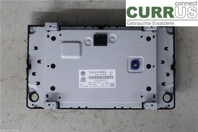 VW PASSAT  15-19 Radio CD / Multimedia panel 3G0919605B DFCA