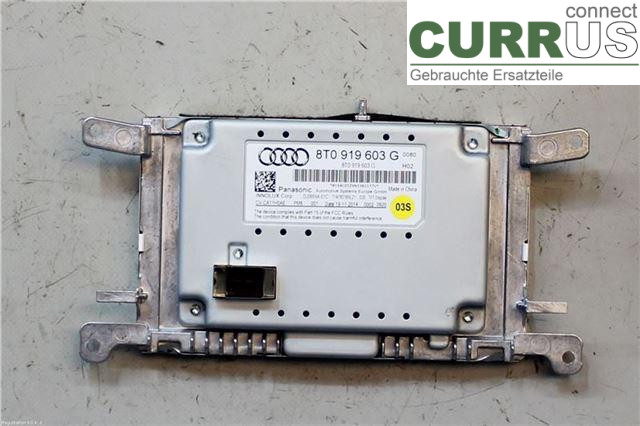AUDI A4  12-15 Monitor 8T0057603G CNHA