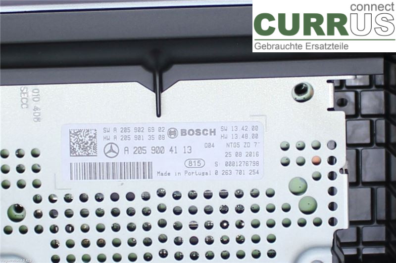 MB C-KLASS (W205)  14- Monitor A2059004113 M274.920