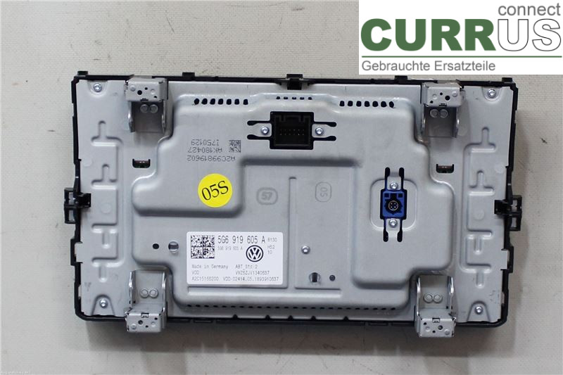 VW GOLF / E-GOLF VII   13-20 Radio CD / Multimedia panel 5G6919605A 