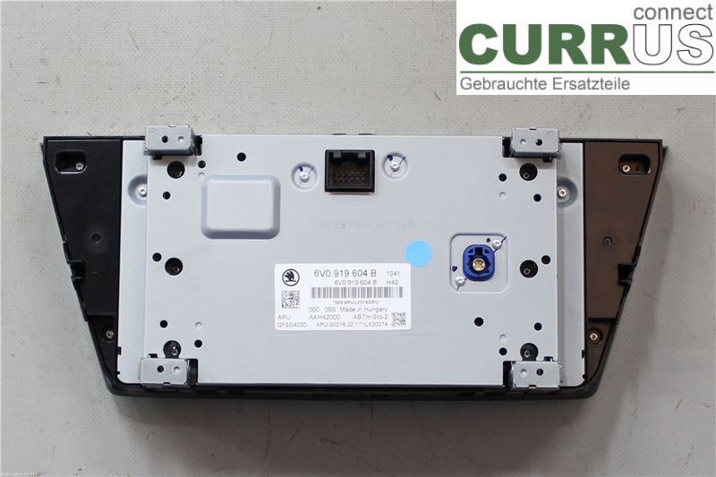 SKODA FABIA  15- Radio CD / panel multimedialny 6V0919604B CJZC