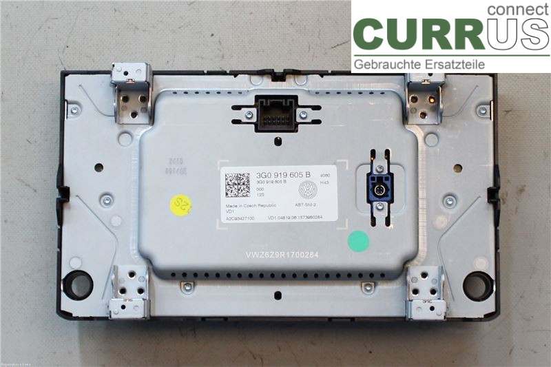 VW GOLF / E-GOLF VII   13-20 Radio CD / Multimedia panel 3G0919605B 