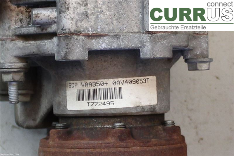 SKODA SUPERB      09-15 Verteilergetriebe 0AV409053T CFFB