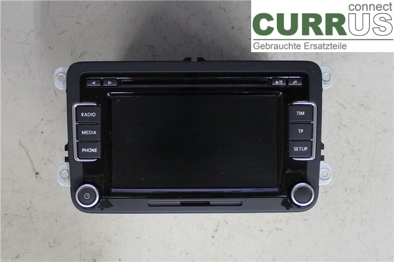 VW GOLF VI     09-13 Radio CD / Multimedia panel 3C8057195FX 