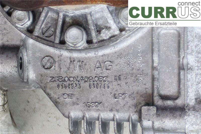 VW PASSAT  15-19 Distribution gear box 0CN409053AG 