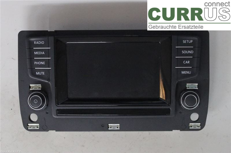 VW GOLF / E-GOLF VII   13-20 Radio CD / panneau multimédia 5G0919605 