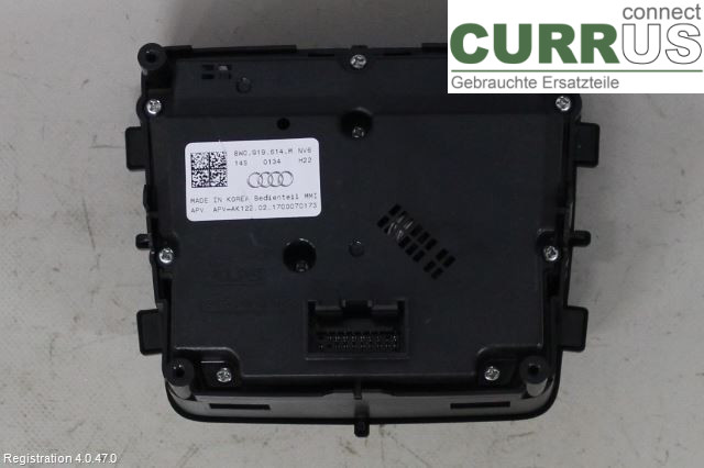 AUDI A4/S4  B9 16-19 Radio CD / Multimedia panel 8W0919614M DEUA