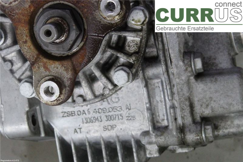 VW TIGUAN 07-16 Distributionsgearkasse 0A6409053AJ 