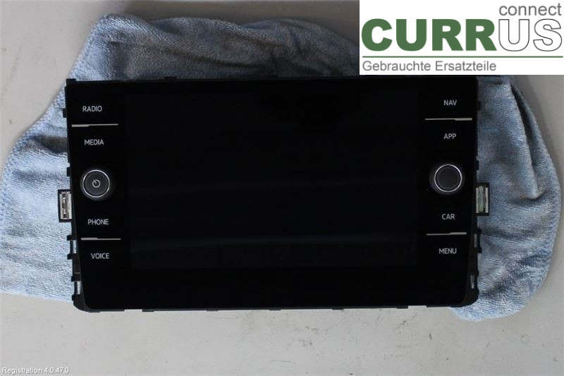 VW GOLF / E-GOLF VII   13-20 Radio-CD-/Multimedia-Panel 5G6919605B 